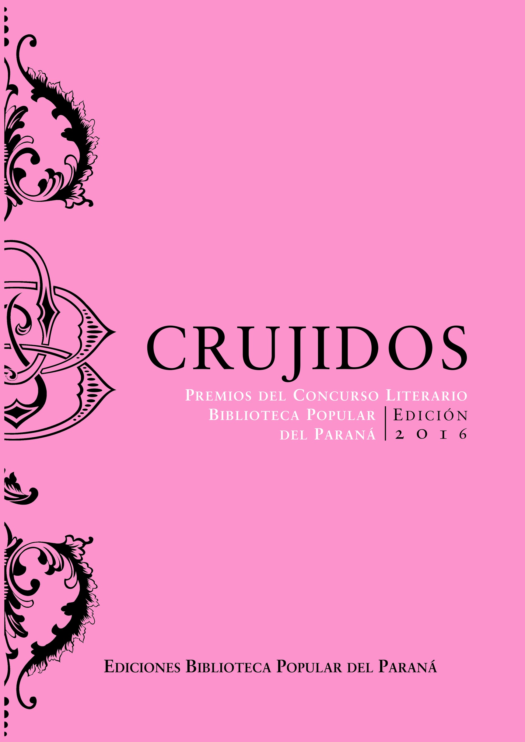 Tapa del libro Crujidos